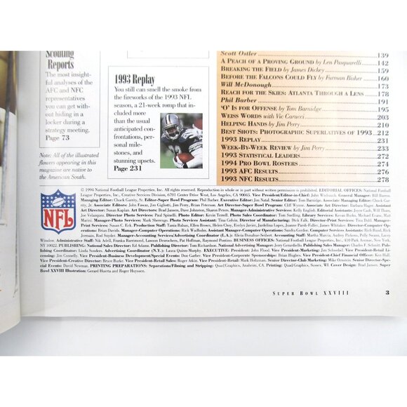 Super Bowl XXVIII 1994 GTE Seat Cushion + Game Program NFL Bundle Cowboys Bills - Picture 13 of 16